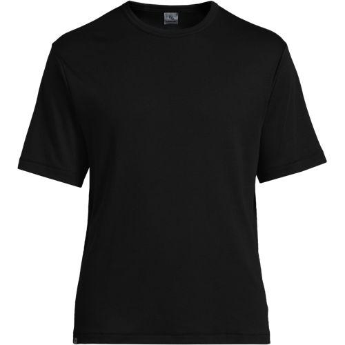 Supima-Shirt '63 aus Interlock-Baumwolle in Tall-Größe, Herren, size: tall, Schwarz, Baumwolle, by Lands' End