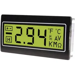 TDE Instruments, Multimeter, Digitales Einbaumessgerät Digitalmultimeter für Schalttafeleinbau (Oszilloskop)