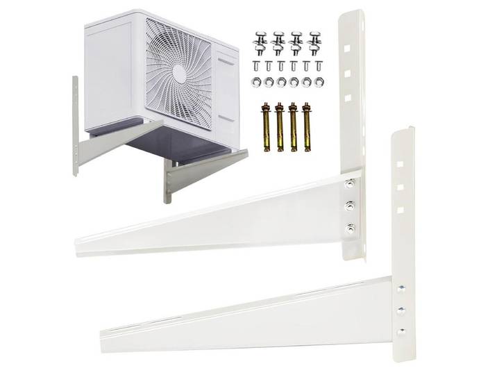 Support universel d'invite de climatiseur, support de machine externe, fenêtre en acier inoxydable, AC, montage rapide