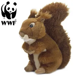 WWF - Plüschtier - Eichhörnchen (23cm, sitzend) lebensecht Kuscheltier Stofftier