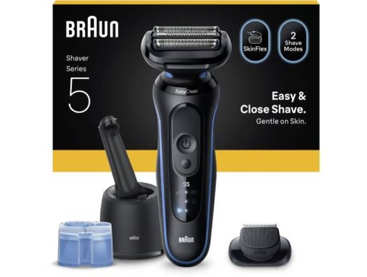 Braun - Rasoir Électrique Series 5 52-B7200cc Clean&Charge