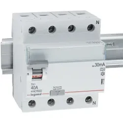 Legrand TX3 FI-Schutzschalter 40A, 500mA, Typ A, 4polig