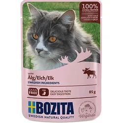BOZITA Stückchen in Lachsgelee 85g