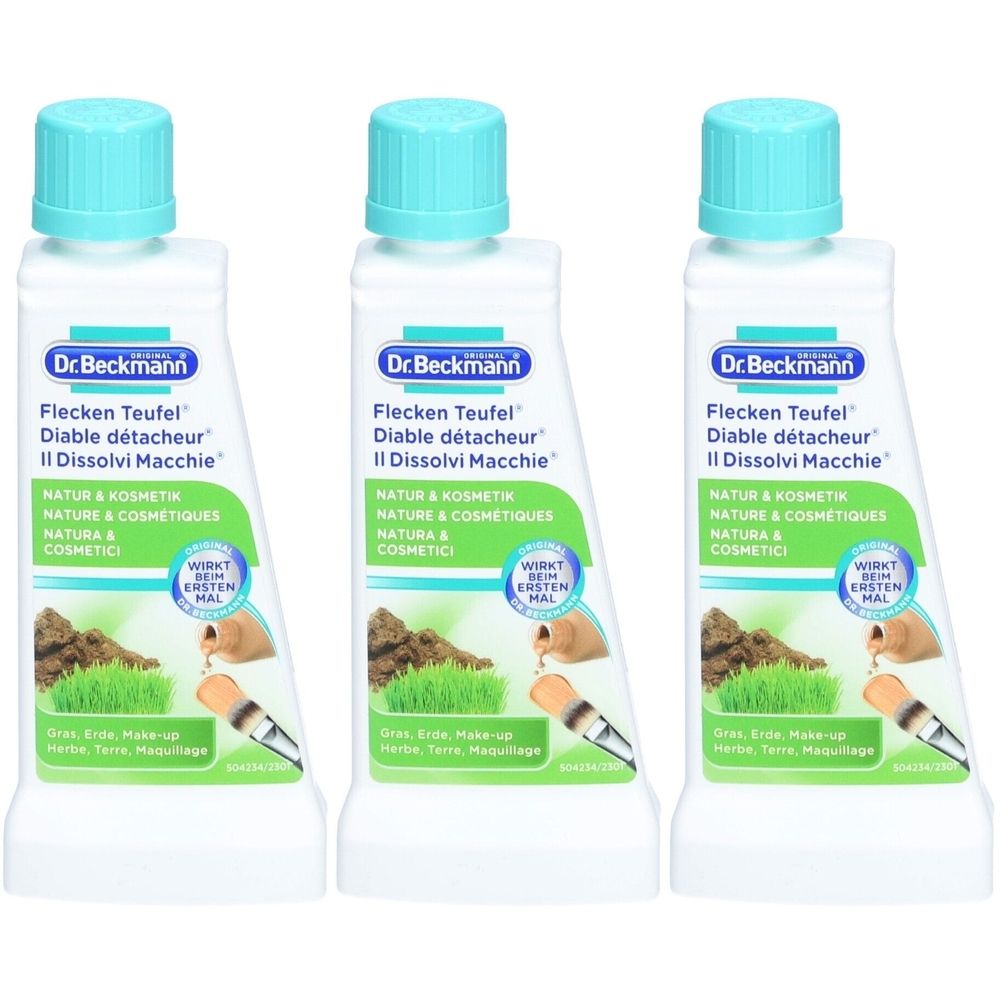 DR Beckmann Fleckentferner-Teufel Natur & Kosmetik x3 3x50 ml Liquidum