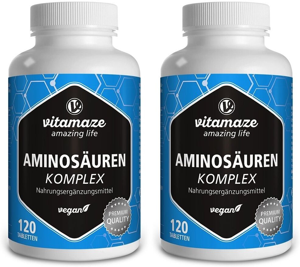 vitamaze Aminosäuren Komplex vegan Tabletten 2x 2x120 St