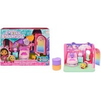 Gabby's Dollhouse Deluxe Room Schlafzimmer , Spielfigur mit Kuschelkatze Pillow Cat-Figur