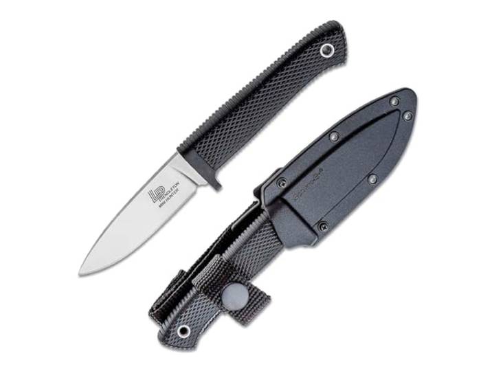 Cold Steel, Pendleton Hunter, Klinge 7 cm, Outdoormesser, Lanyardloch, Kray-Ex, DLC-finish, scharfes Messer für Abenteuer, Outdoor liebhaber, Outdoor tool