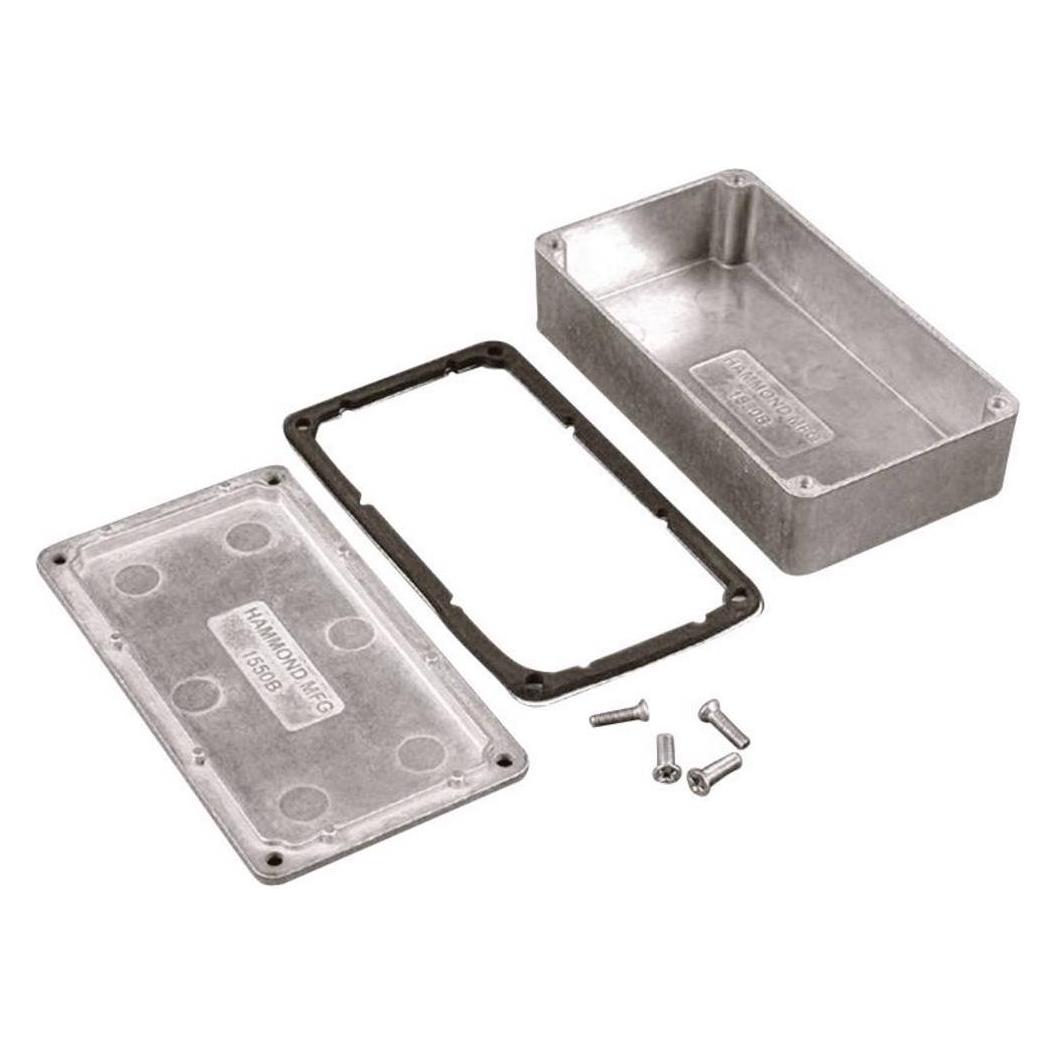Hammond Universal-Gehäuse 250 x 250 x (Gehäuse) (1550WNBK)