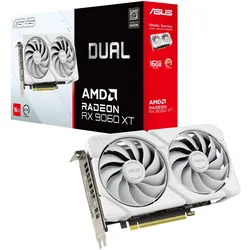 ASUS Dual Radeon RX9060XT 16G GDDR6 White Gaming Grafikkarte