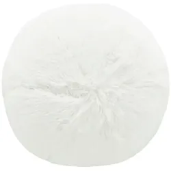 como Pouf  Fluffi , weiß Ø: 60