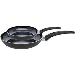 ELO Pfanne Prima Cucina 49558, Ø 20 / 28cm, induktionsgeeignet, antihaftbeschichtet Aluminium Set 2-teilig