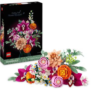 LEGO Botanicals 10342 Schöner Rosafarbener Blumenstrauß, ab 18 Jahre, 749 Teile