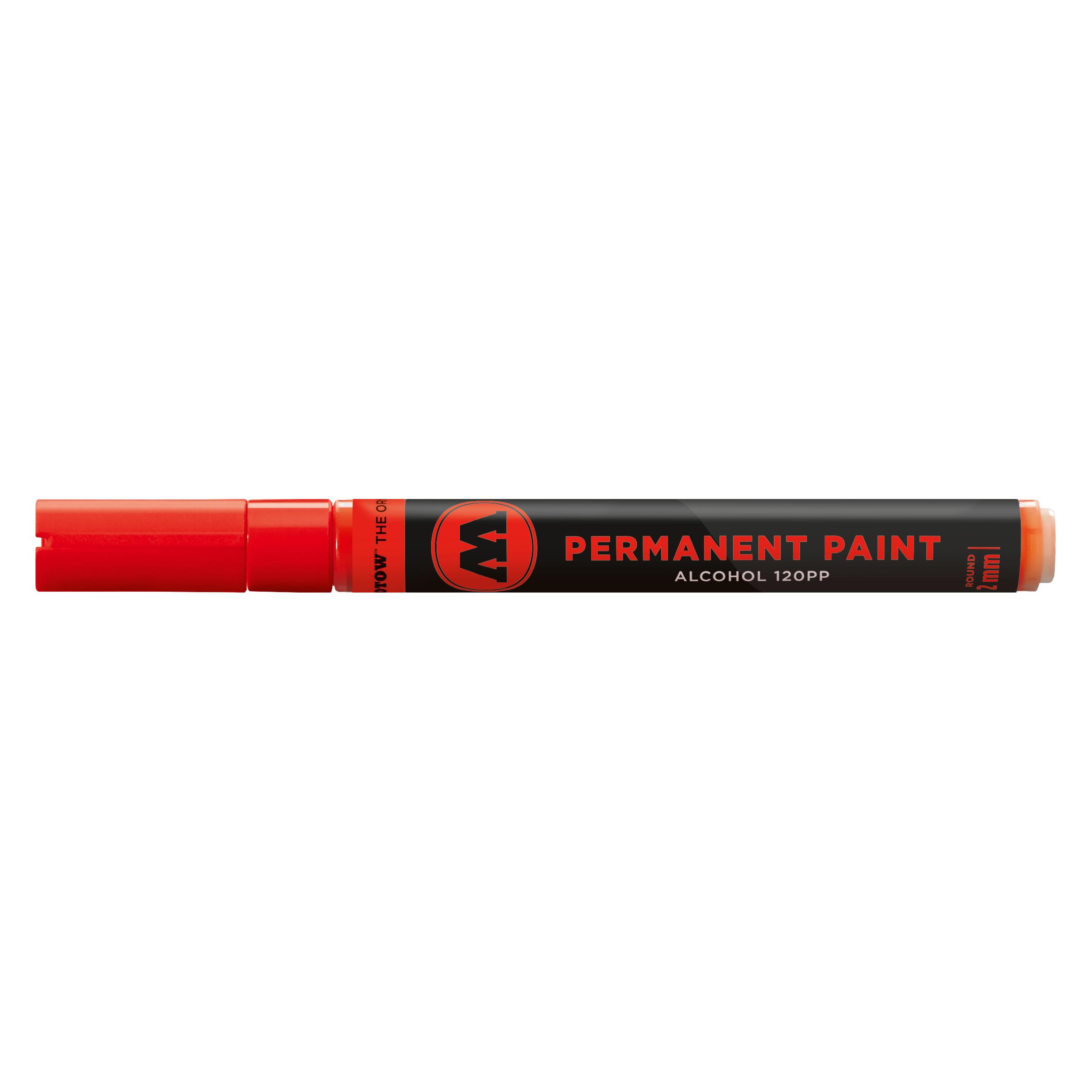 Molotow Filzstift Permanent Paint 120P traffic red 013 (1x) (120013)