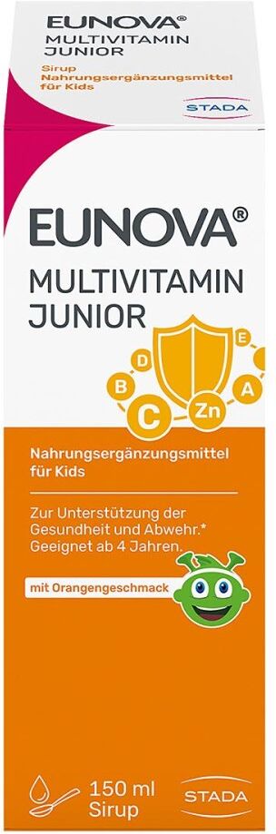 Eunova Junior Sirup Multivitamine für Kids 150ml