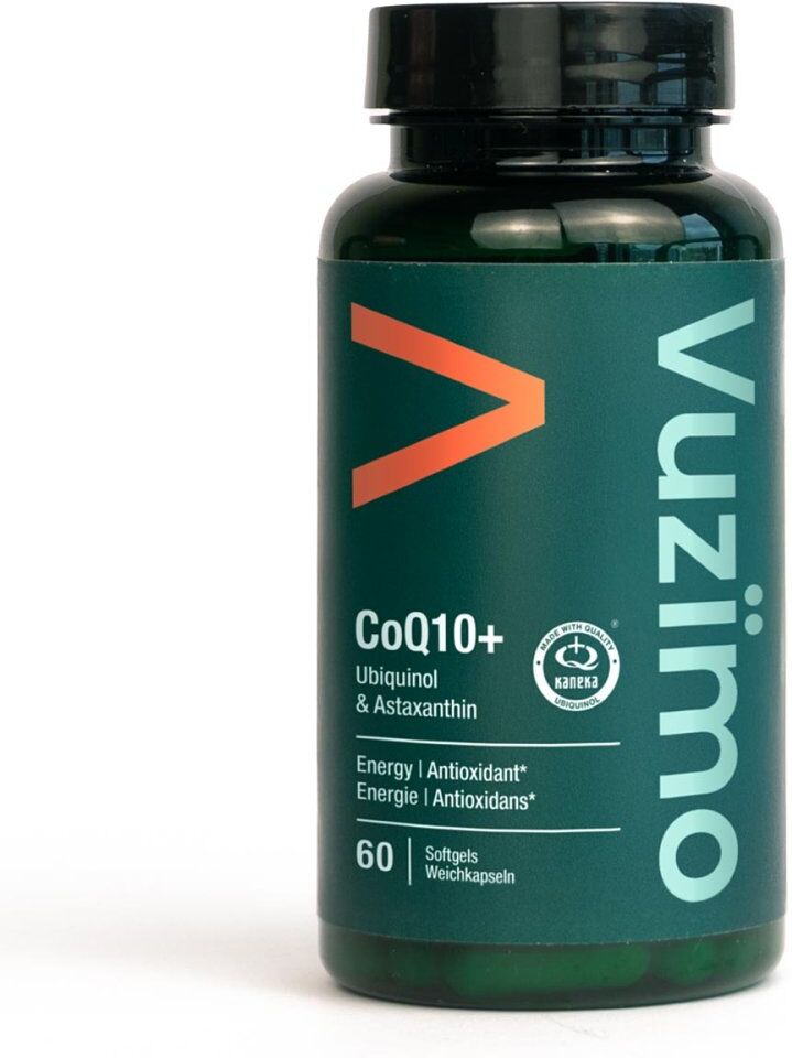 Vuzimo Coq10+ Astaxanthin & Ubiquinol Weichkapseln 60stk