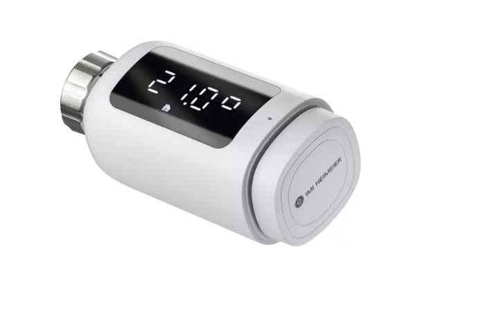IMI Heimeier HeimSync Smarter Thermostatkopf 1550-00.500 Bluetooth, Fenster-Auf-Erkennung, Programmierung per App, weiß