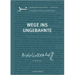 Wege ins Ungebahnte, Belletristik von Dieter Wellershoff