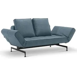 INNOVATION LIVING Schlafsofa Ghia Laser Stoff Light Blue
