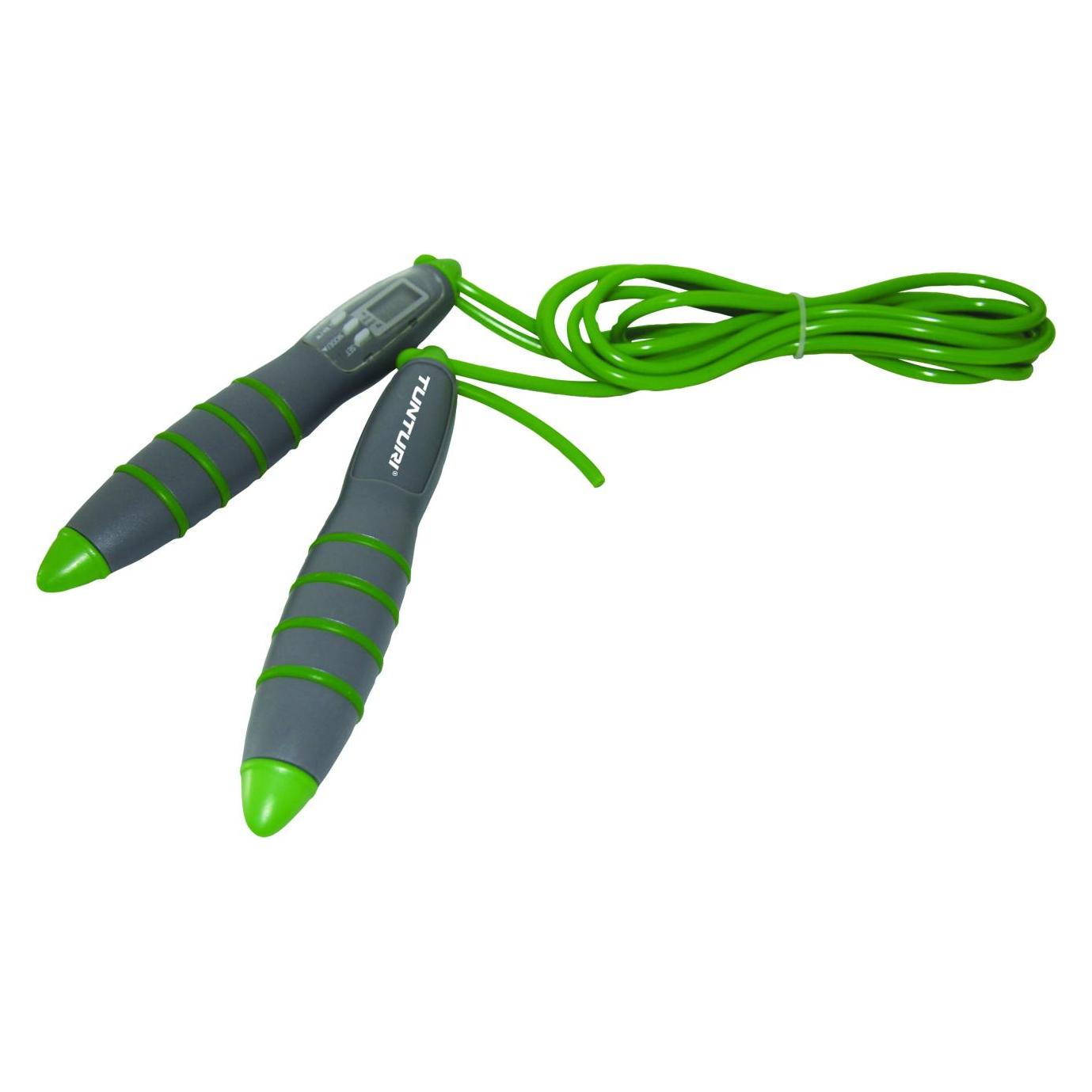 Tunturi Digitales Springseil mit Zähler (300 cm) (14TUSFU189)