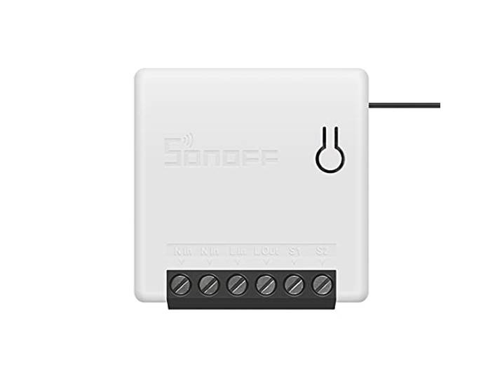 Sonoff - Micromodule ON/OFF WiFi met 2 schakelingangen mini-formaat