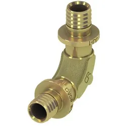 TECE, Rohrverbindungstechnik, GmbH TECEflex Bogen 90Grad Rotguss, druckverlustoptimiert 32x32mm