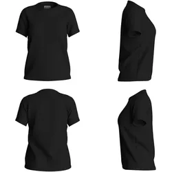 Kappa, Damen, Sportshirt, Jenna (S), Schwarz