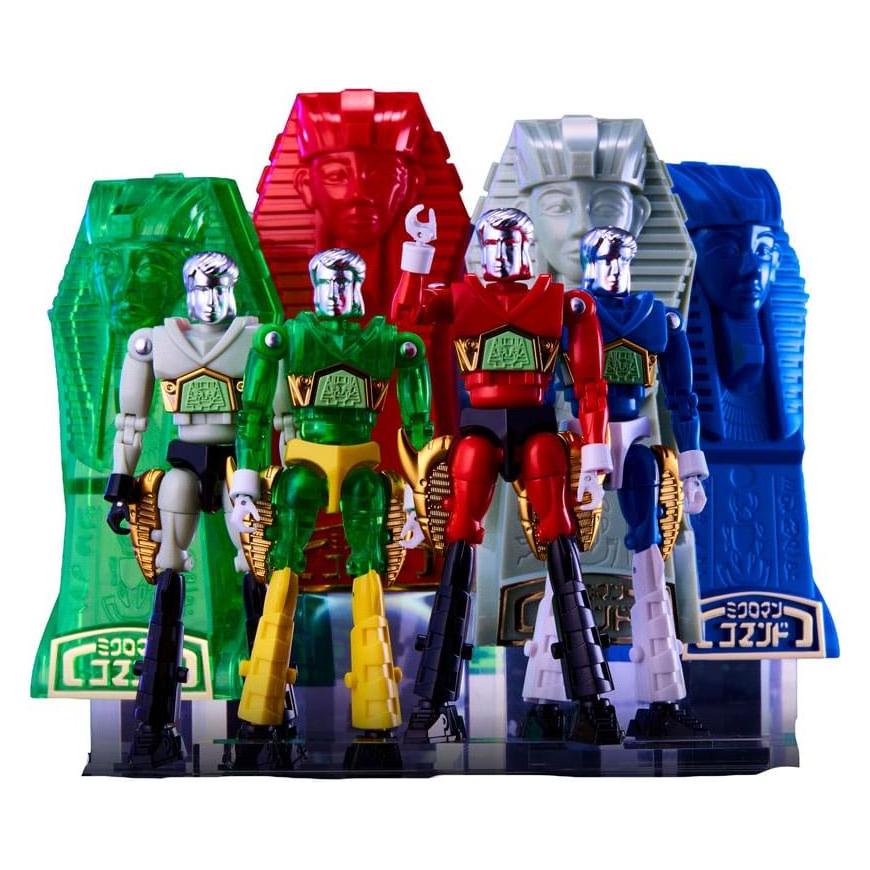 Takara Tomy Legacysoul Actionfigur Microman Command No. 2 4er Set (TAT492007TT)