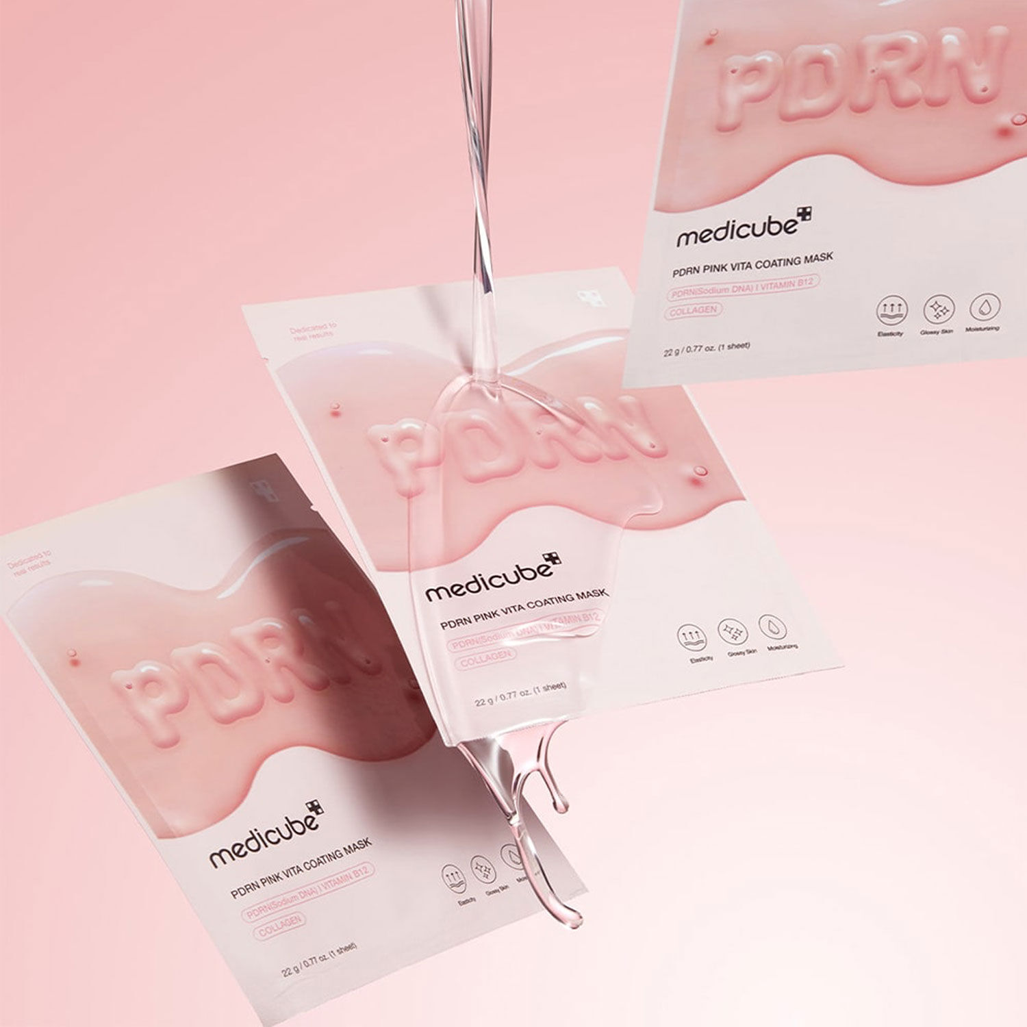 MEDICUBE PDRN Pink Vita Coating Mask 22g