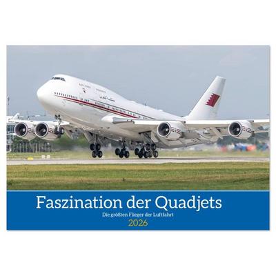 Die Faszination der Quadjets (Tischkalender 2026 DIN A5 quer), CALVENDO Monatskalender
