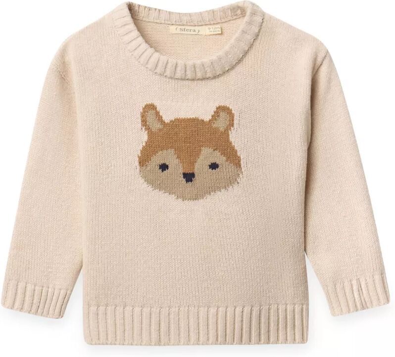 Sfera - Sweatshirt, 9M, Ecru