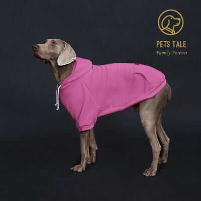 Inspire Essentials CozyPup Dog Hoodie With Pocket pink xxxl
