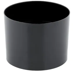 MONOUSO - Mehrweg Fingerfood-Becher aus PS "Zero" Schwarz 60ml (210 Stück)