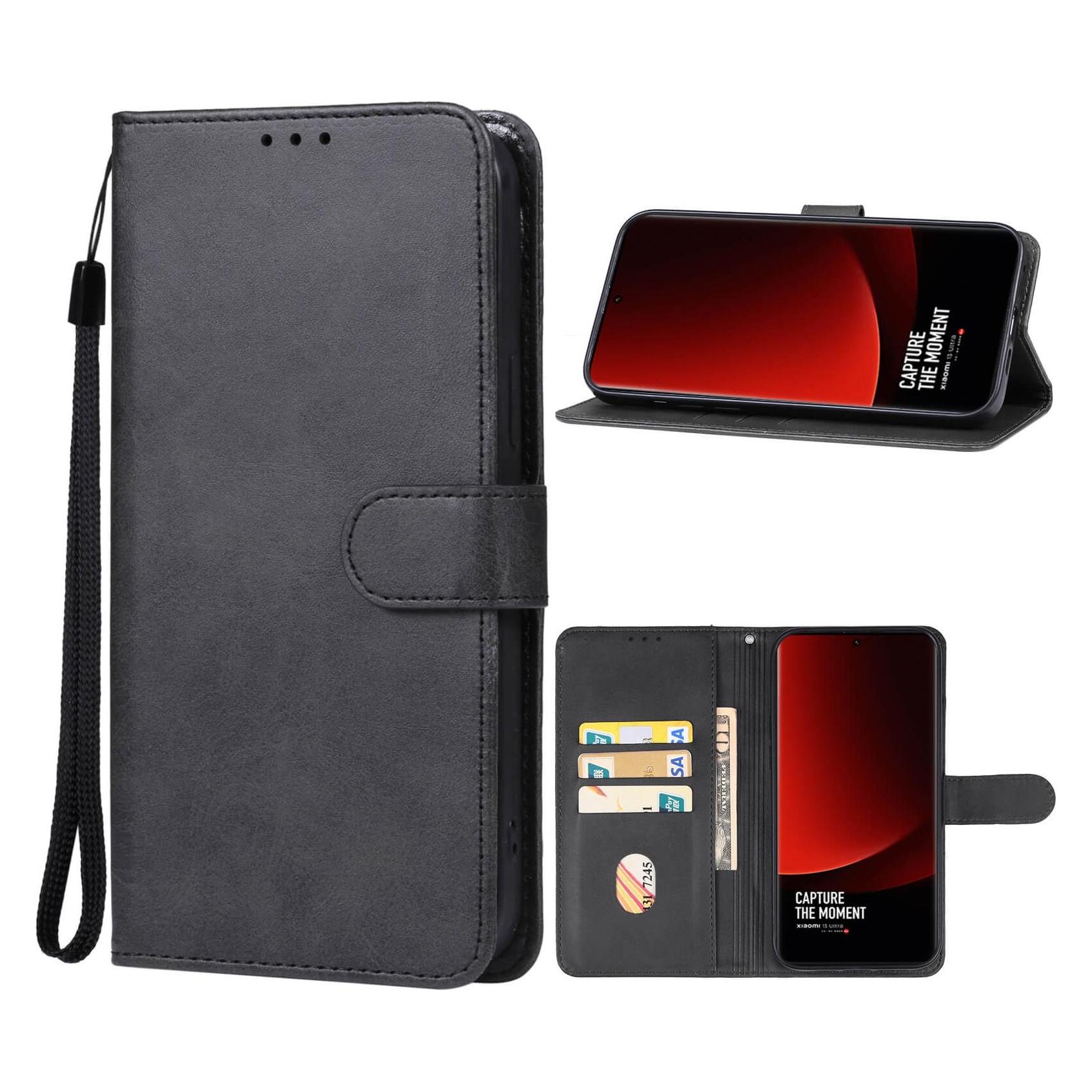 Cover-Discount Xiaomi 14 Ultra - Leder Etui Hülle schwarz (Xiaomi 14 Ultra) (EDA004648920C)