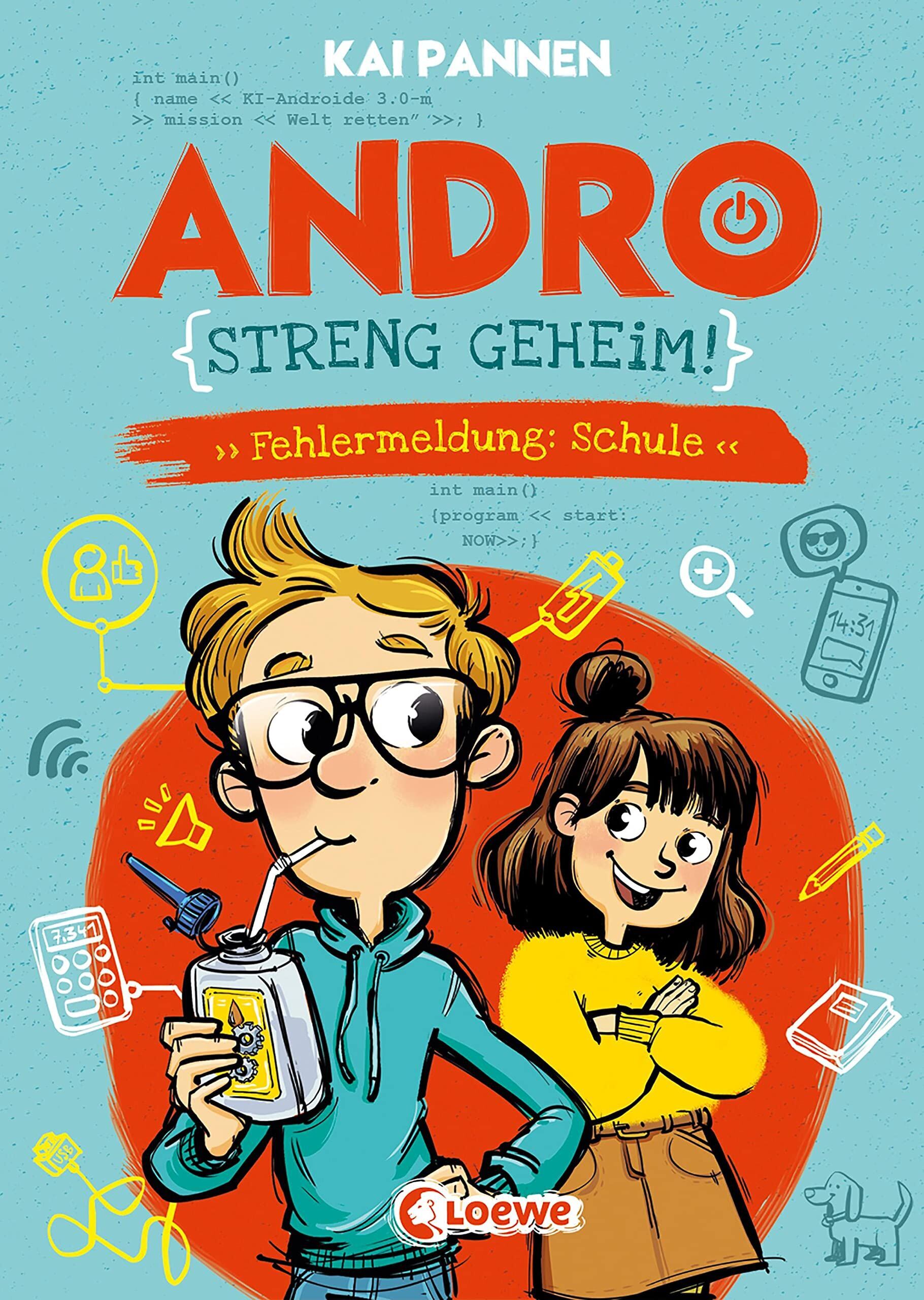 Kai Pannen - Andro, streng geheim! (Band 1) - Fehlermeldung: Schule - Preis vom 17.10.2026 19:25:27 h