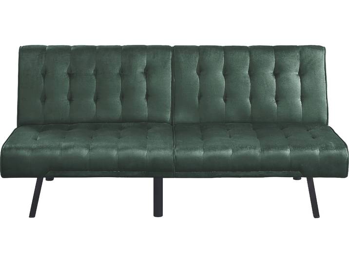 2-Sitzer GOODPRODUCT Pierre , grün, B:180cm H:82cm T:86cm, Sofas, 2-Sitzer, Schlafsofa, mit 3-stufiger Rasterfunktion, mit Wellenunterfederung