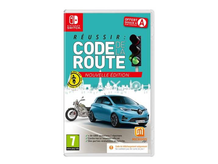 Réussir : Code de la route - Nouvelle Edition (Code in a Box) (SWITCH)