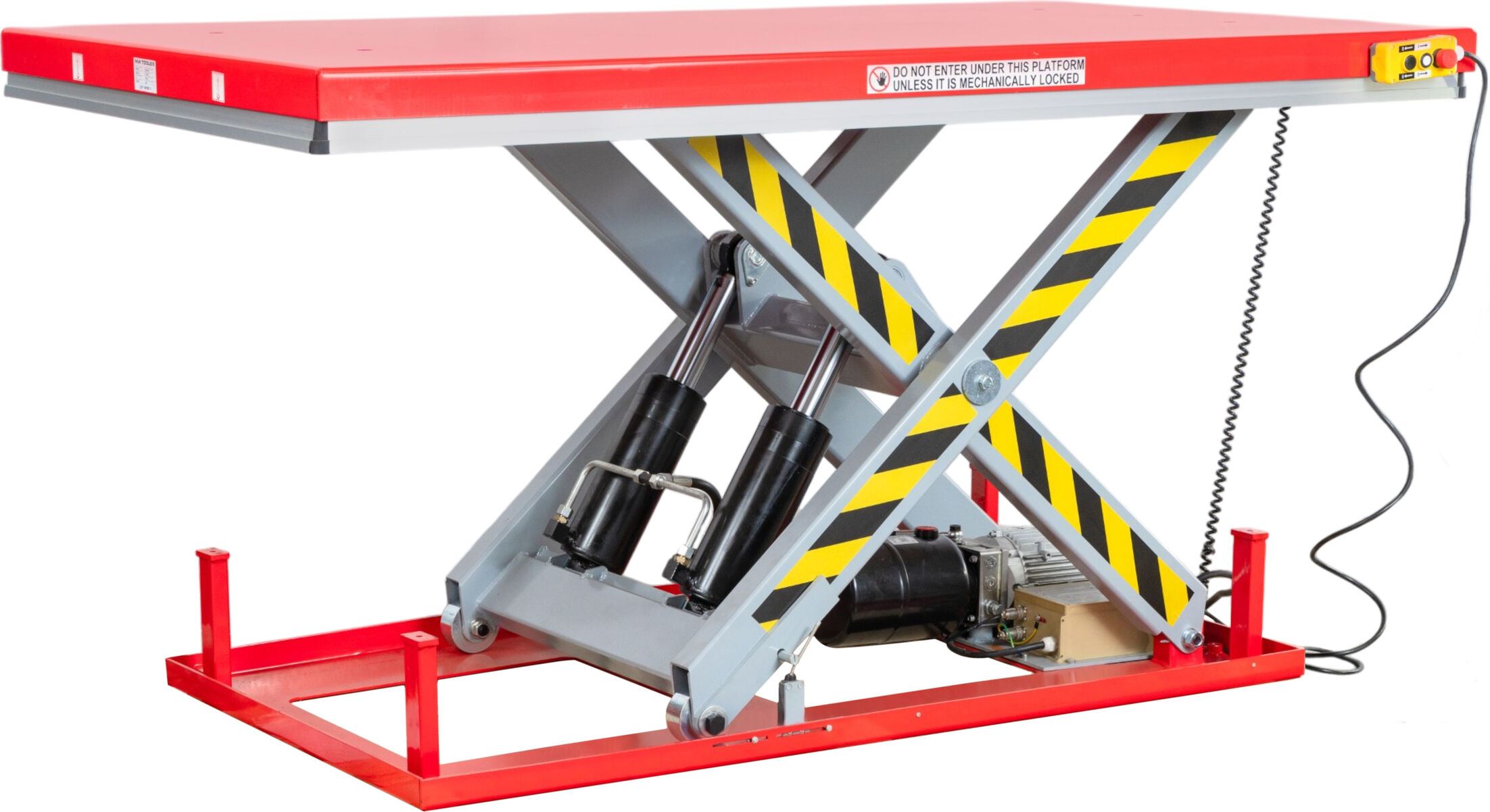 Table élévatrice à ciseaux 1050mm 4000kg 3x400V MW Tools TPSL4100