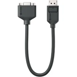 Alogic Elements Displayport To VGA (DisplayPort), Video Adapter, Schwarz