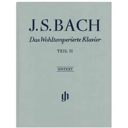 Das Wohltemperierte Klavier Teil II BWV 870-893, Fachbücher von Johann Sebastian Bach