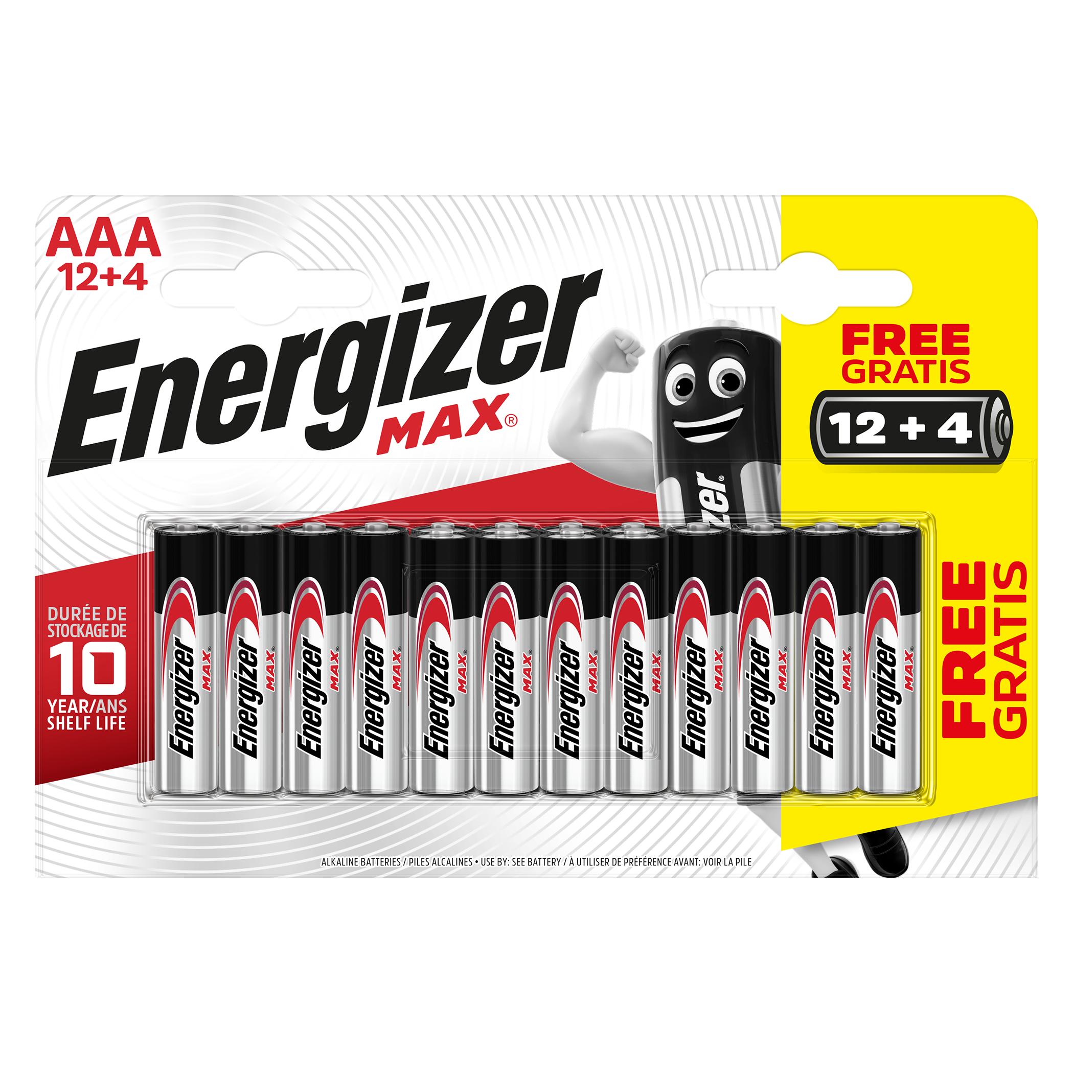 Energizer Max Alkaline (16 Stk., AAA) (E301532500)