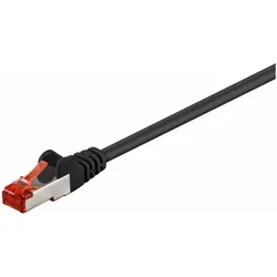 MicroConnect S/FTP CAT6 25m Black LSZH (S/FTP, CAT6, 25 m), Netzwerkkabel
