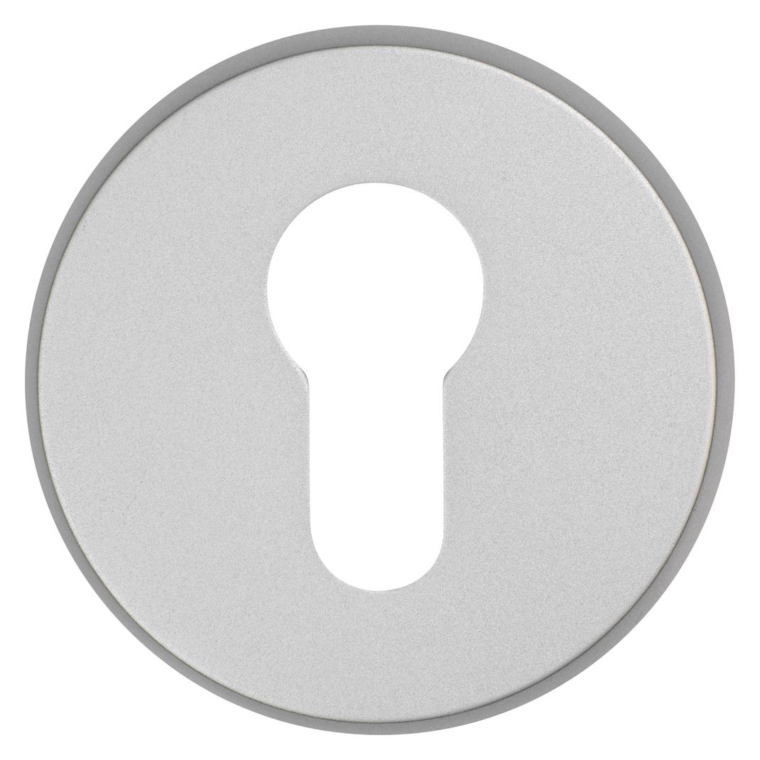 Abus RH410 F1 Schutzrosette für Holztür, aluminium (30442)