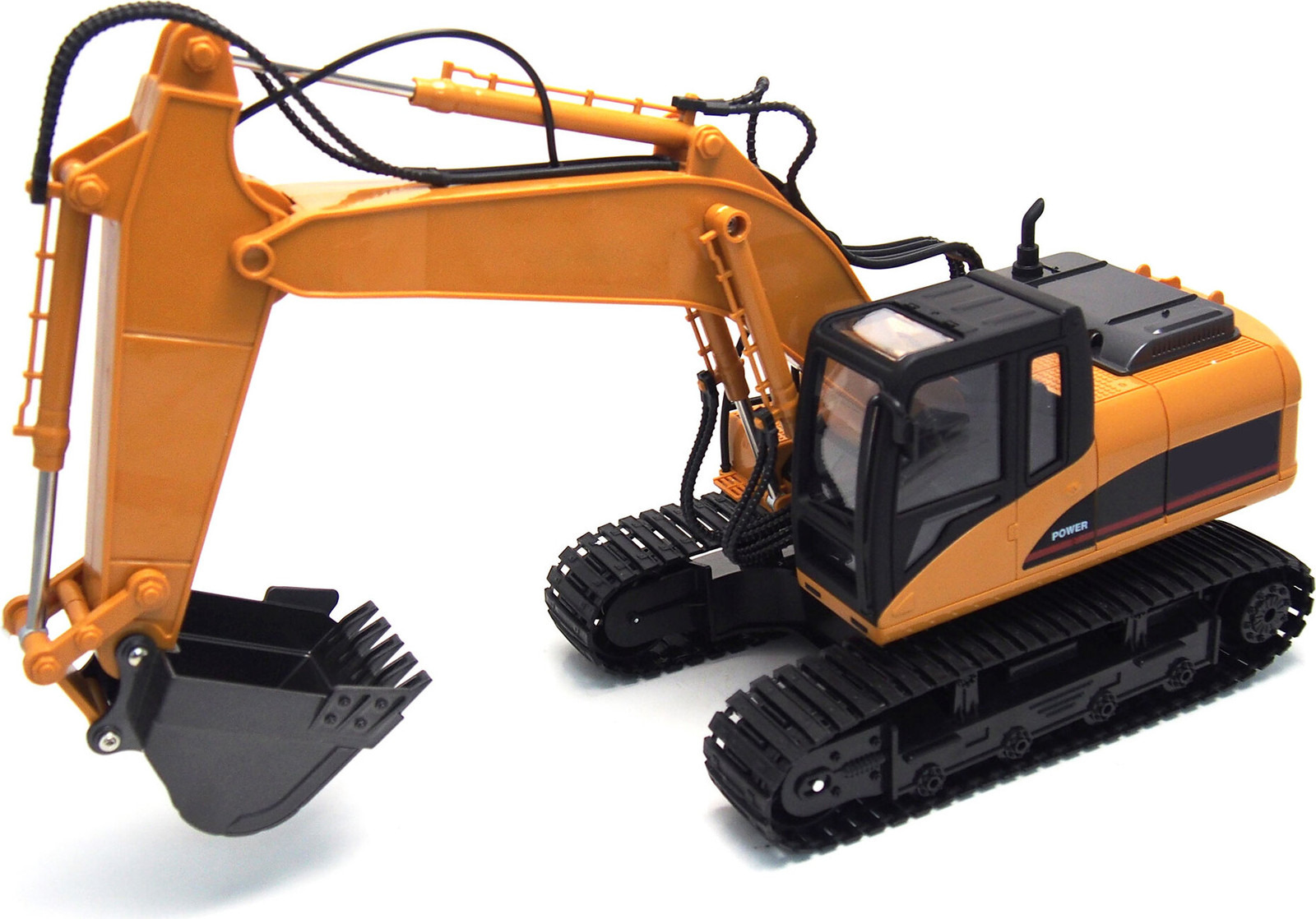 Amewi RC graafmachine met metalen schep, licht en geluid, schaal 1:14, 22307
