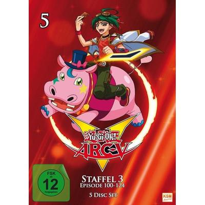 Yu-Gi-Oh! Arc-V - Staffel 3.1: Episode 100-124 [5 DVDs], DVD