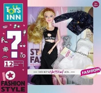 Lalka Emily Fashion zwart model STnux
