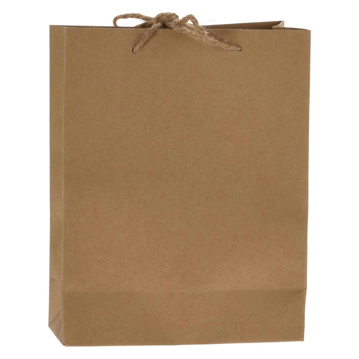 Geschenktüte Kraftpapier klein (1x) (22459366)