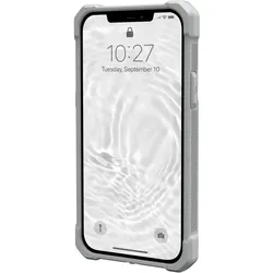 UAG Ladecover (Apple iPhone 13, Apple iPhone 14, Apple iPhone 16e), Smartphone Hülle, Weiss, Grau