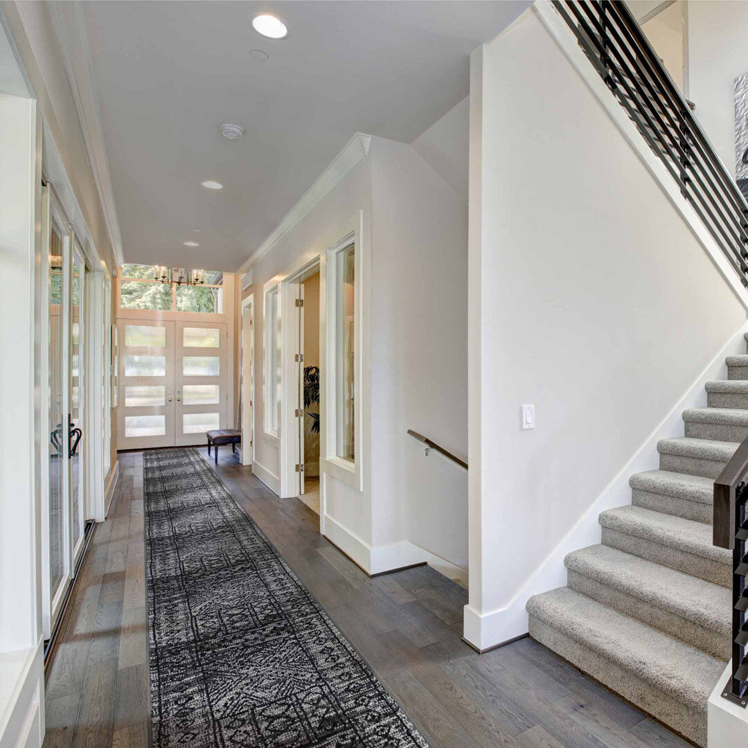 ClassicLiving Bader Tufted Grey Indoor Rug Gray Runner 70 x 480cm