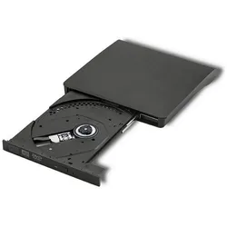 Qoltec External DVD-RW recorder USB 3.0 (CD Brenner, CD Laufwerk, DVD Brenner, DVD Laufwerk), Optisches Laufwerk, Schwarz