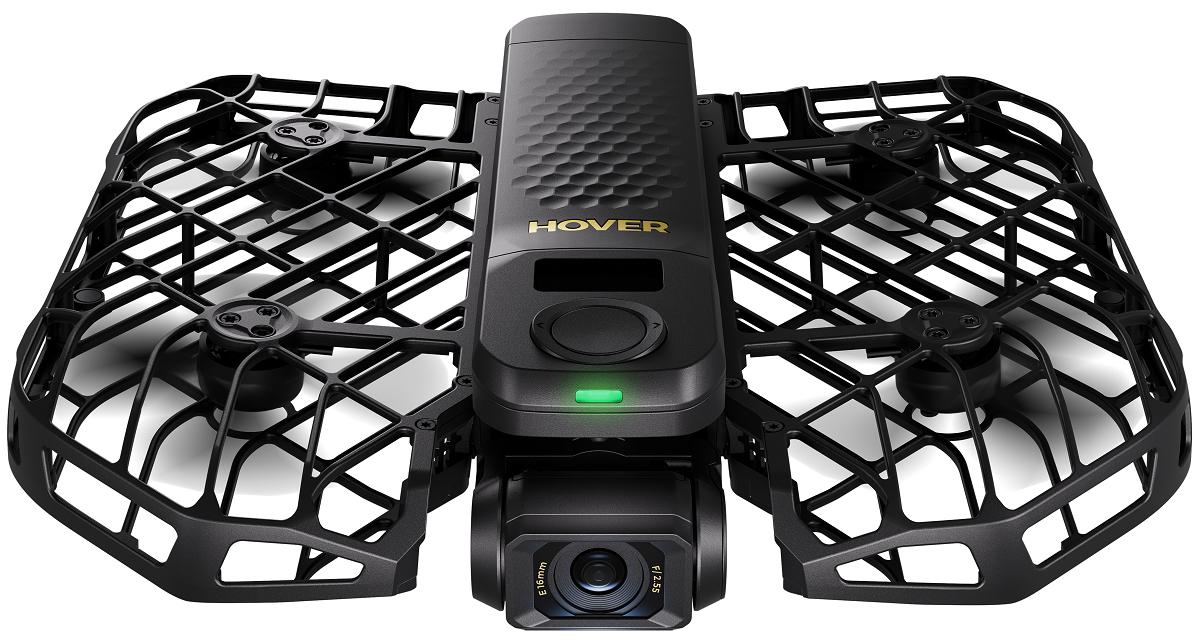 HOVERAir X1 Pro Max Standart, 4 Rotoren, 48 MP, 7680 x 4320 Pixel, 16,6 m/s, 1920 mAh, Schwarz